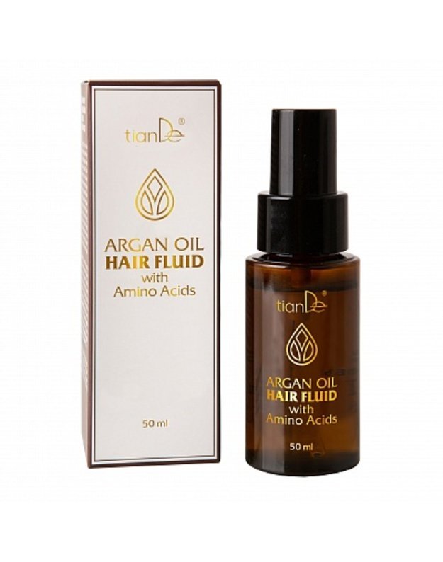 Argano aliejaus fluidas plaukams su amino rūgštimis, 50 ml