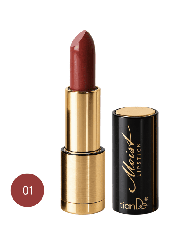 tianDe Drėkinamieji lūpų dažai TianDe Moist Lipstick, 01