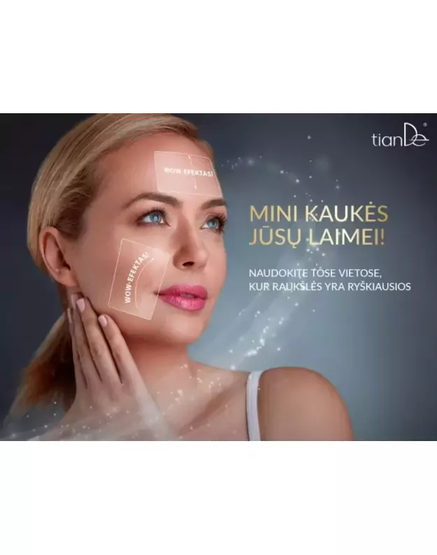 Hidrogeliniai pleistrai veidui su keramidais, 4 vnt. x 3g